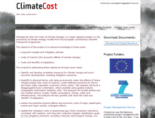 Tablet Screenshot of climatecost.cc